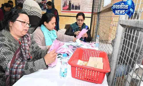 Himachal Pradesh के लाहौल और स्पीति में पहला पिंक काउंटिंग सेंटर खुला Himachal Pradesh के लाहौल और स्पीति में पहला पिंक काउंटिंग सेंटर खुला