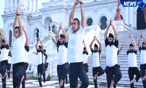 Tripura में योग दिवस की तैयारियां तेज, उज्जयंत पैलेस में सेना का जागरूकता आयोजन