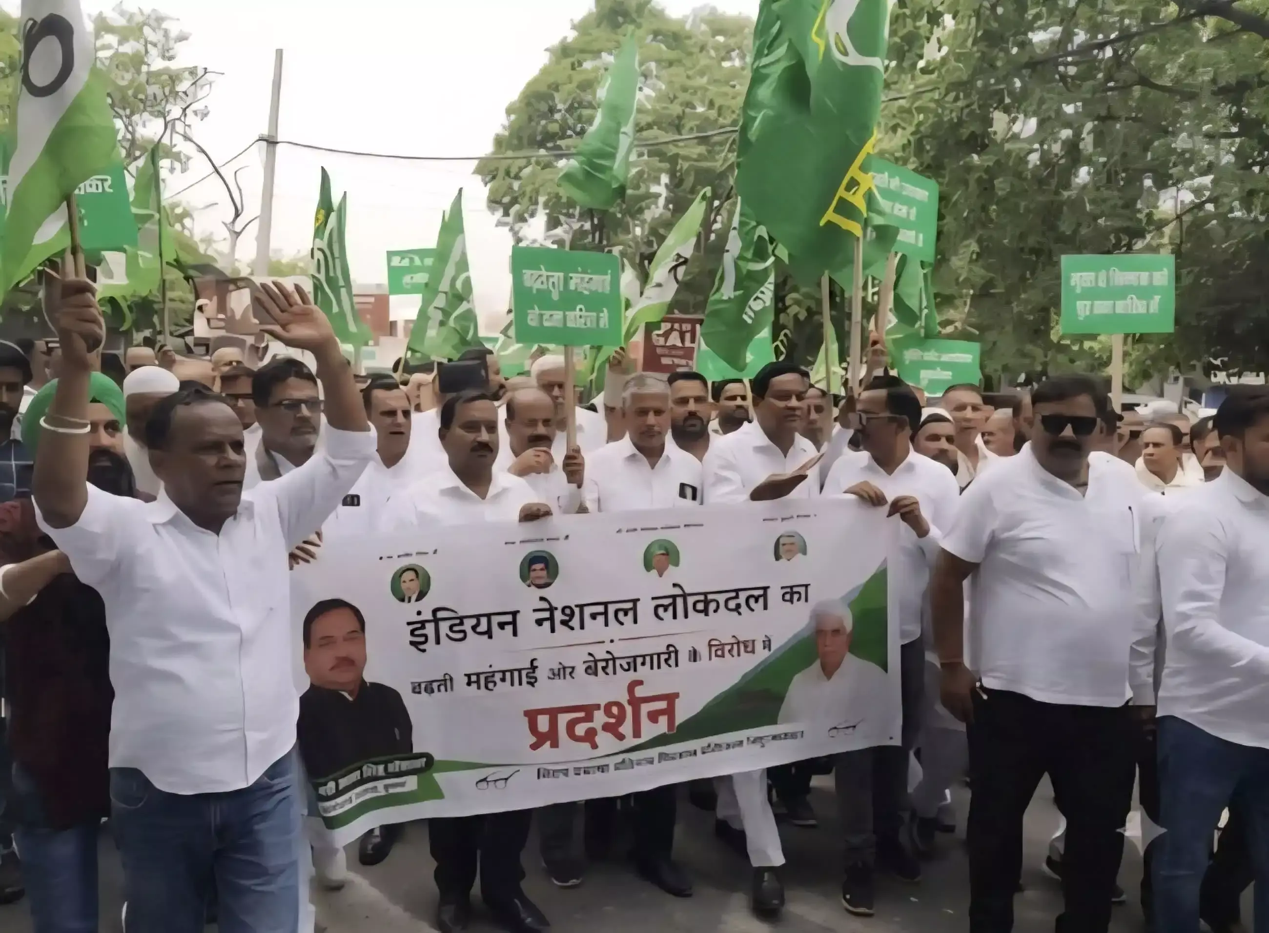 Yamunanagar: इनेलो कार्यकर्ताओं का प्रदर्शन, सरकार पर निशाना Yamunanagar: इनेलो कार्यकर्ताओं का प्रदर्शन, सरकार पर निशाना