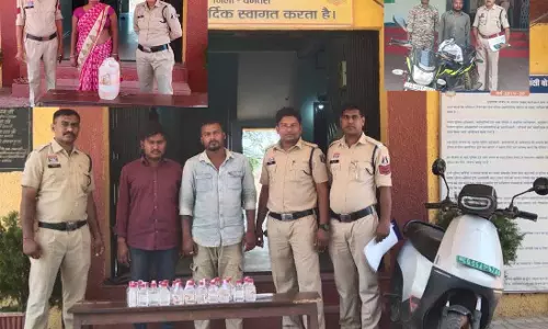 नशे के सौदागरों पर पुलिस का शिकंजा : भखारा, मगरलोड और कुरूद इलाके से 5 आरोपी गिरफ्तार नशे के सौदागरों पर पुलिस का शिकंजा : भखारा, मगरलोड और कुरूद इलाके से 5 आरोपी गिरफ्तार