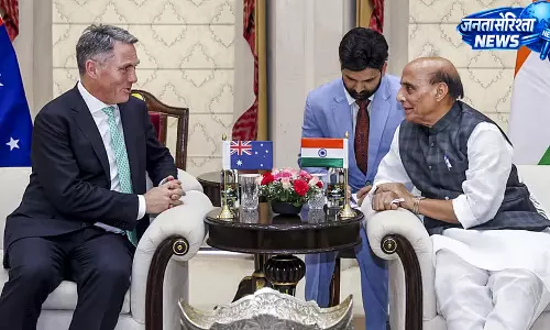 India–ऑस्ट्रेलिया रक्षा वार्ता: समुद्री व्यापार की स्वतंत्रता और इंडो-पैसिफिक सुरक्षा पर जोर India–ऑस्ट्रेलिया रक्षा वार्ता: समुद्री व्यापार की स्वतंत्रता और इंडो-पैसिफिक सुरक्षा पर जोर