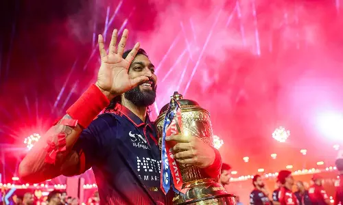 पांचवीं IPL ट्रॉफी जीतने के बाद बोले क्रुणाल पंड्या- ट्रॉफी जीतना ही मेरी सबसे बड़ी प्रेरणा पांचवीं IPL ट्रॉफी जीतने के बाद बोले क्रुणाल पंड्या- ट्रॉफी जीतना ही मेरी सबसे बड़ी प्रेरणा