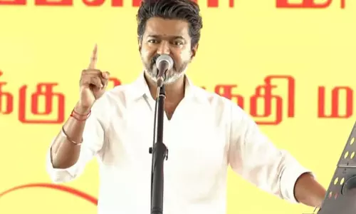 मुकाबला सिर्फ़ DMK और TVK के बीच, किसी और के लिए कोई भूमिका या जगह नहीं: तमिलनाडु के CM विजय मुकाबला सिर्फ़ DMK और TVK के बीच, किसी और के लिए कोई भूमिका या जगह नहीं: तमिलनाडु के CM विजय
