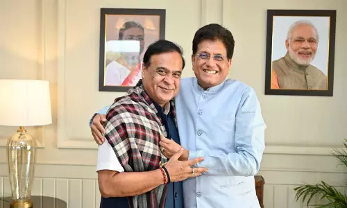 भारत के FTA उद्यमियों के लिए नए अवसर पैदा करेंगे: पीयूष गोयल से मुलाकात के बाद हिमंत बिस्वा सरमा भारत के FTA उद्यमियों के लिए नए अवसर पैदा करेंगे: पीयूष गोयल से मुलाकात के बाद हिमंत बिस्वा सरमा