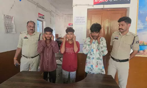 मोपका बायपास लूटकांड का खुलासा, तीन आरोपी और एक नाबालिग गिरफ्तार