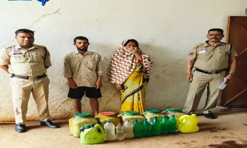अवैध महुआ शराब पर कोटा पुलिस की बड़ी कार्रवाई, 95 लीटर शराब जब्त, दो आरोपी गिरफ्तार