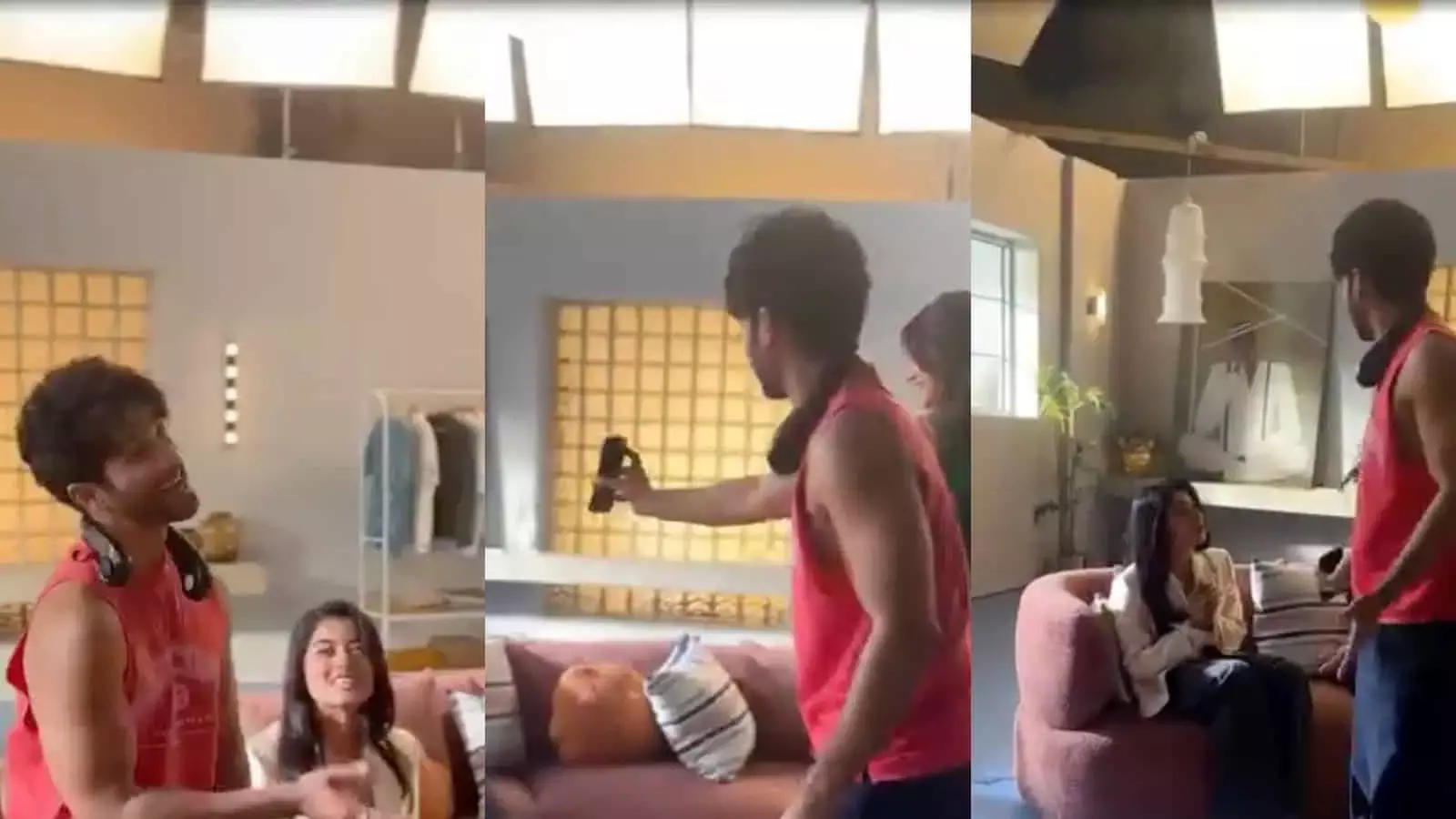 Shahid Kapoor ने पर्दे के पीछे की मस्ती दिखाई, BTS क्लिप हुई वायरल Shahid Kapoor ने पर्दे के पीछे की मस्ती दिखाई, BTS क्लिप हुई वायरल