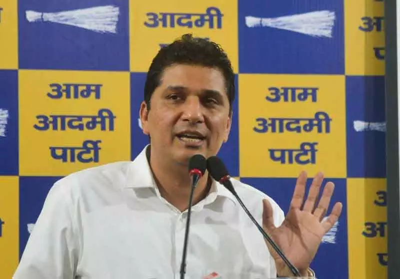 Delhi AAP का BJP पर हमला, शिकायतों की अनदेखी का आरोप Delhi AAP का BJP पर हमला, शिकायतों की अनदेखी का आरोप