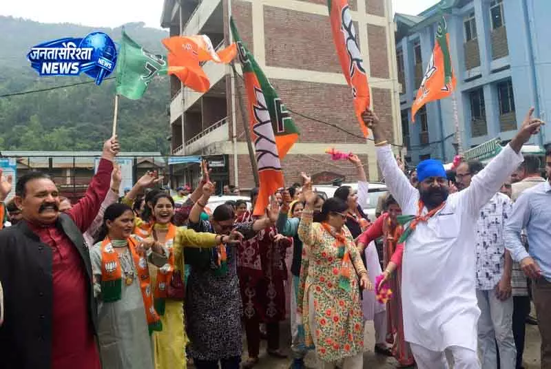 Himachal में BJP की बड़ी जीत, सेमीफाइनल में बढ़त Himachal में BJP की बड़ी जीत, सेमीफाइनल में बढ़त