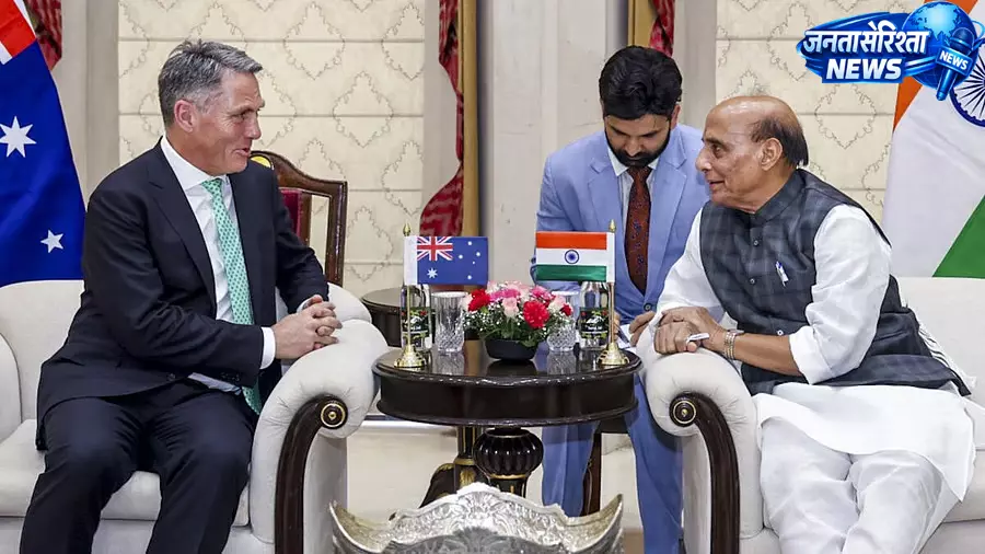 India–ऑस्ट्रेलिया रक्षा वार्ता: समुद्री व्यापार की स्वतंत्रता और इंडो-पैसिफिक सुरक्षा पर जोर India–ऑस्ट्रेलिया रक्षा वार्ता: समुद्री व्यापार की स्वतंत्रता और इंडो-पैसिफिक सुरक्षा पर जोर