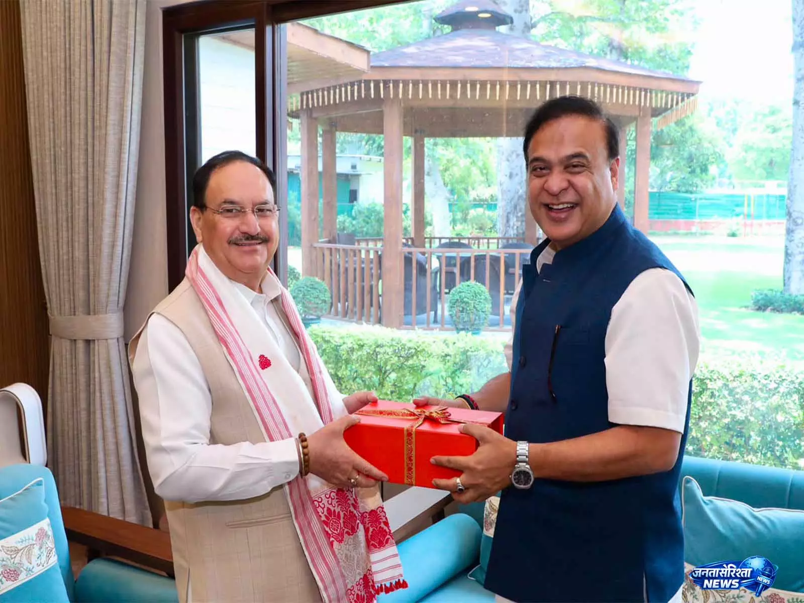 CM हिमंत सरमा ने नड्डा से की मुलाकात, असम को मेडिकल टूरिज्म हब बनाने के लिए मांगा मार्गदर्शन CM हिमंत सरमा ने नड्डा से की मुलाकात, असम को मेडिकल टूरिज्म हब बनाने के लिए मांगा मार्गदर्शन