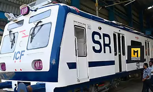 Chennai रेलवे में रेफ्रिजरेटेड ट्रेन की बढ़ी लोकप्रियता, मई में 1.24 लाख यात्री सफ़र पर Chennai रेलवे में रेफ्रिजरेटेड ट्रेन की बढ़ी लोकप्रियता, मई में 1.24 लाख यात्री सफ़र पर