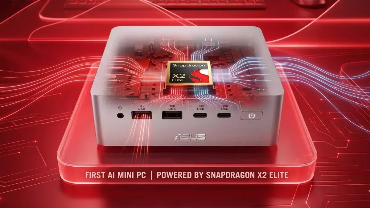 डेस्कटॉप सेगमेंट में क्वालकॉम की बड़ी छलांग, Snapdragon X2 Elite के साथ AI मिनी PC पेश डेस्कटॉप सेगमेंट में क्वालकॉम की बड़ी छलांग, Snapdragon X2 Elite के साथ AI मिनी PC पेश