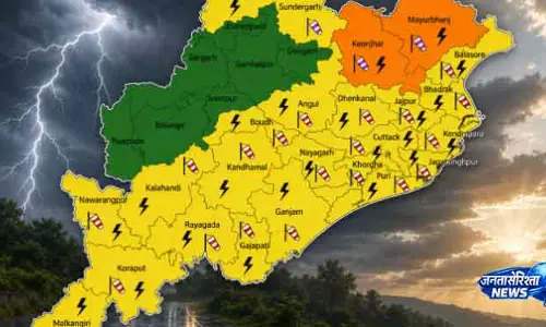 Odisha में आंधी-तूफान की चेतावनी; लू चलने की संभावना