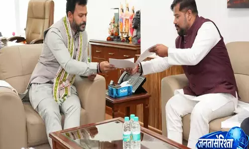 Tripura के मंत्री ने अगरतला-मुंबई के लिए सीधी फ्लाइट कनेक्टिविटी की मांग Tripura के मंत्री ने अगरतला-मुंबई के लिए सीधी फ्लाइट कनेक्टिविटी की मांग