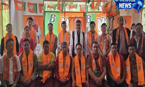 Sikkim में भाजपा को मिला समर्थन, डी.आर. थापा की मौजूदगी में 62 परिवार पार्टी में शामिल