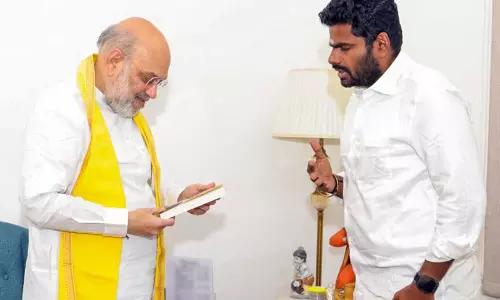 के. अन्नामलाई ने BJP आलाकमान को पार्टी छोड़ने के संकेत दिए, जल्द ही फैसले की उम्मीद