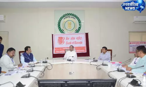 जनहित की योजनाओं के लक्ष्य समय पर पूरे करें, ऋण प्रकरणों का शीघ्र निराकरण करें: कलेक्टर जनहित की योजनाओं के लक्ष्य समय पर पूरे करें, ऋण प्रकरणों का शीघ्र निराकरण करें: कलेक्टर