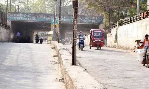 रायपुर में गुढ़ियारी रेलवे अंडर ब्रिज 15 दिन के लिए बंद रायपुर में गुढ़ियारी रेलवे अंडर ब्रिज 15 दिन के लिए बंद
