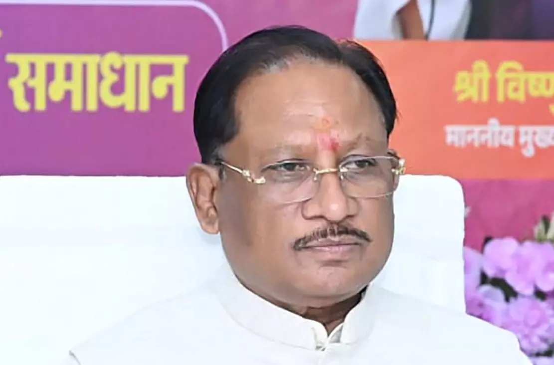 बस्तर में आज अफसरों की बैठक लेंगे CM विष्णुदेव साय बस्तर में आज अफसरों की बैठक लेंगे CM विष्णुदेव साय