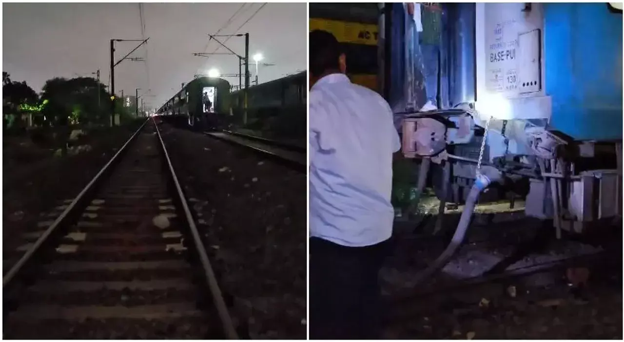 Hatia-पुरी तपस्विनी एक्सप्रेस में तकनीकी खराबी, कई डिब्बे अलग होने से सफ़र प्रभावित Hatia-पुरी तपस्विनी एक्सप्रेस में तकनीकी खराबी, कई डिब्बे अलग होने से सफ़र प्रभावित
