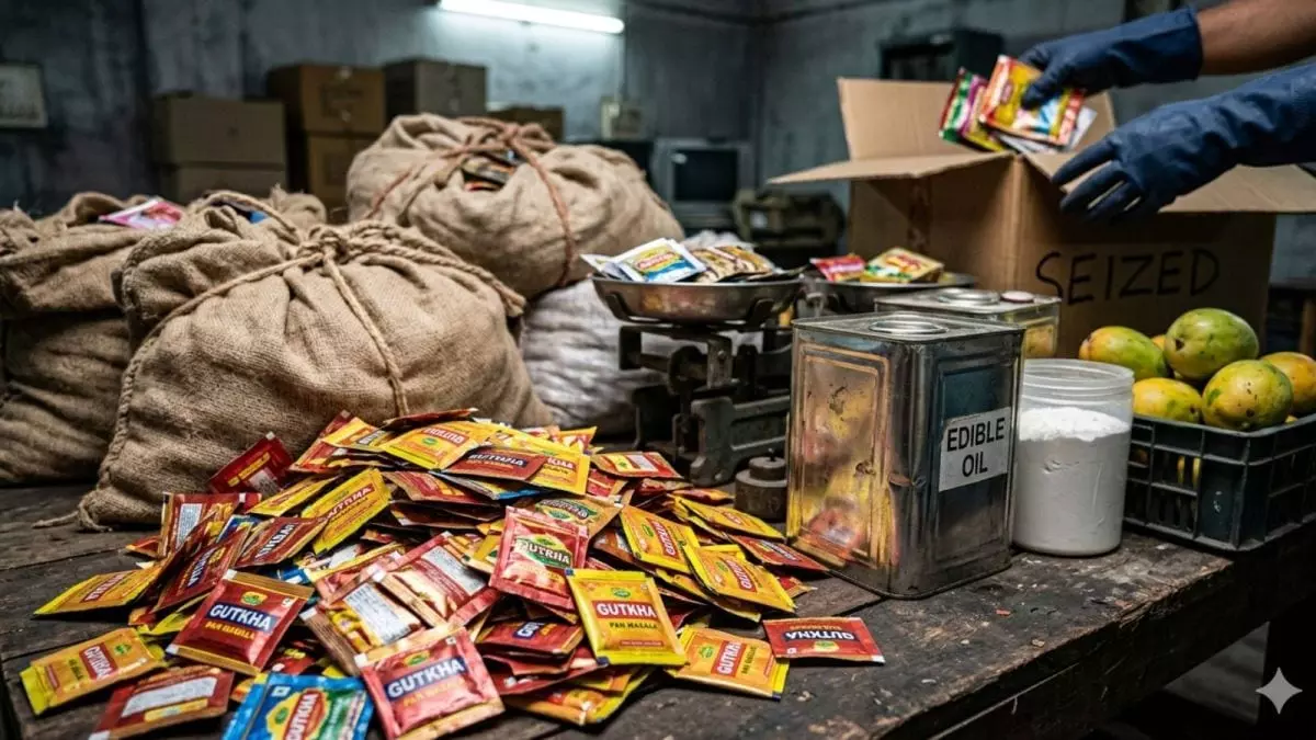 Mumbai: गुटखा विक्रेताओं पर छापा, 32 गिरफ्तार और 26 दुकानें सील Mumbai: गुटखा विक्रेताओं पर छापा, 32 गिरफ्तार और 26 दुकानें सील
