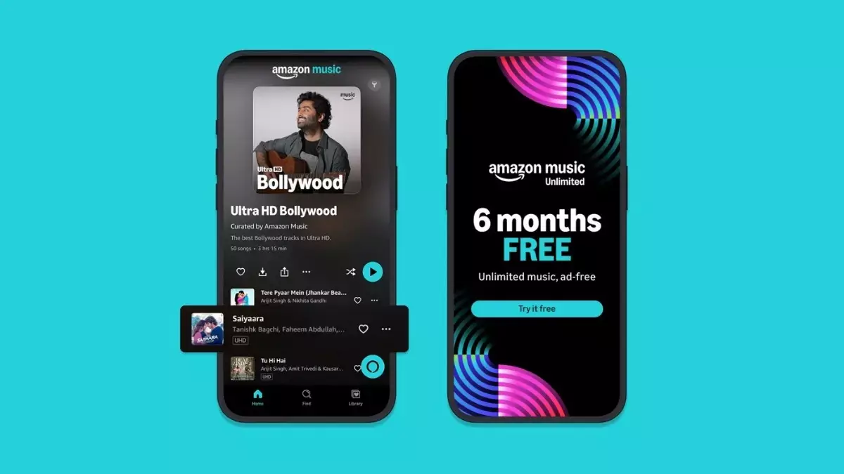 म्यूजिक स्ट्रीमिंग बाजार में Amazon का नया दांव, Music Unlimited लॉन्च म्यूजिक स्ट्रीमिंग बाजार में Amazon का नया दांव, Music Unlimited लॉन्च