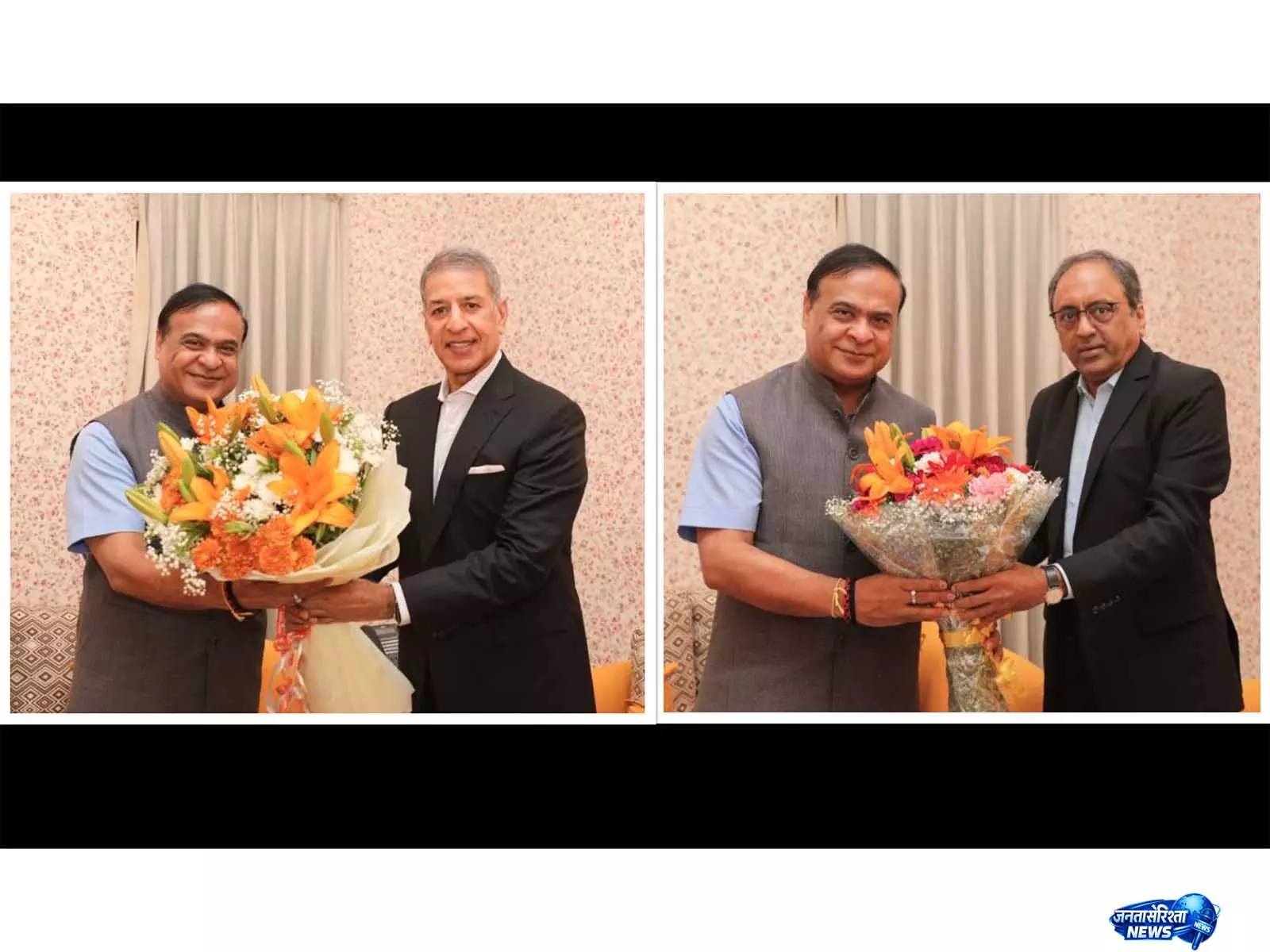 L&T और भारती एंटरप्राइजेज ने CM हिमंत बिस्वा सरमा के साथ असम में विस्तार की योजनाओं पर की चर्चा L&T और भारती एंटरप्राइजेज ने CM हिमंत बिस्वा सरमा के साथ असम में विस्तार की योजनाओं पर की चर्चा