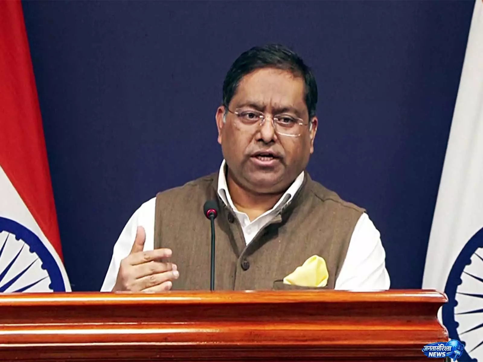 नेपाल के RSP अध्यक्ष की यात्रा दोनों देशों के राजनीतिक दलों के बीच नियमित संपर्कों का हिस्सा है: MEA नेपाल के RSP अध्यक्ष की यात्रा दोनों देशों के राजनीतिक दलों के बीच नियमित संपर्कों का हिस्सा है: MEA