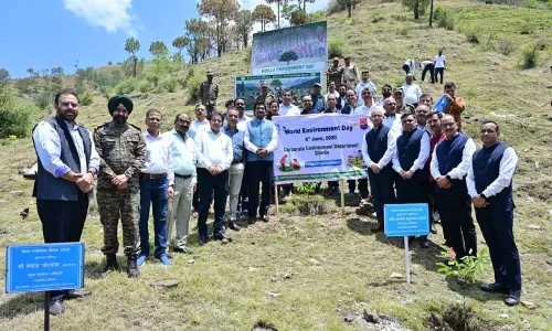 पर्यावरण दिवस के मौके पर 133 इको टास्क फोर्स 75K पौधे लगाएगी
