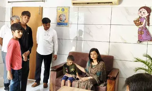 Rewari CJM रेणु सोलखे ने गोद लेने वाली एजेंसी का निरीक्षण किया Rewari CJM रेणु सोलखे ने गोद लेने वाली एजेंसी का निरीक्षण किया