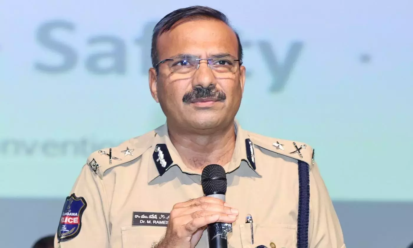 साइबराबाद पुलिस तेलंगाना के विकास के लिए महत्वपूर्ण: CP Ramesh