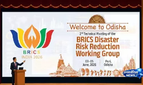 BRICS देशों की आपदा जोखिम न्यूनीकरण बैठक आज पुरी में