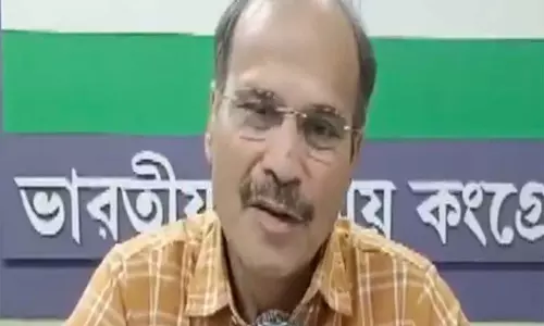 अधीर रंजन चौधुरी ने WB में TMC संकट के बीच एकनाथ शिंदे मॉडल लागू होने का संदेह जताया
