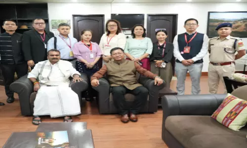 केंद्रीय मंत्री ने Mizoram में मीडिया और फ़िल्म इंफ्रास्ट्रक्चर के लिए सहयोग का भरोसा दिया