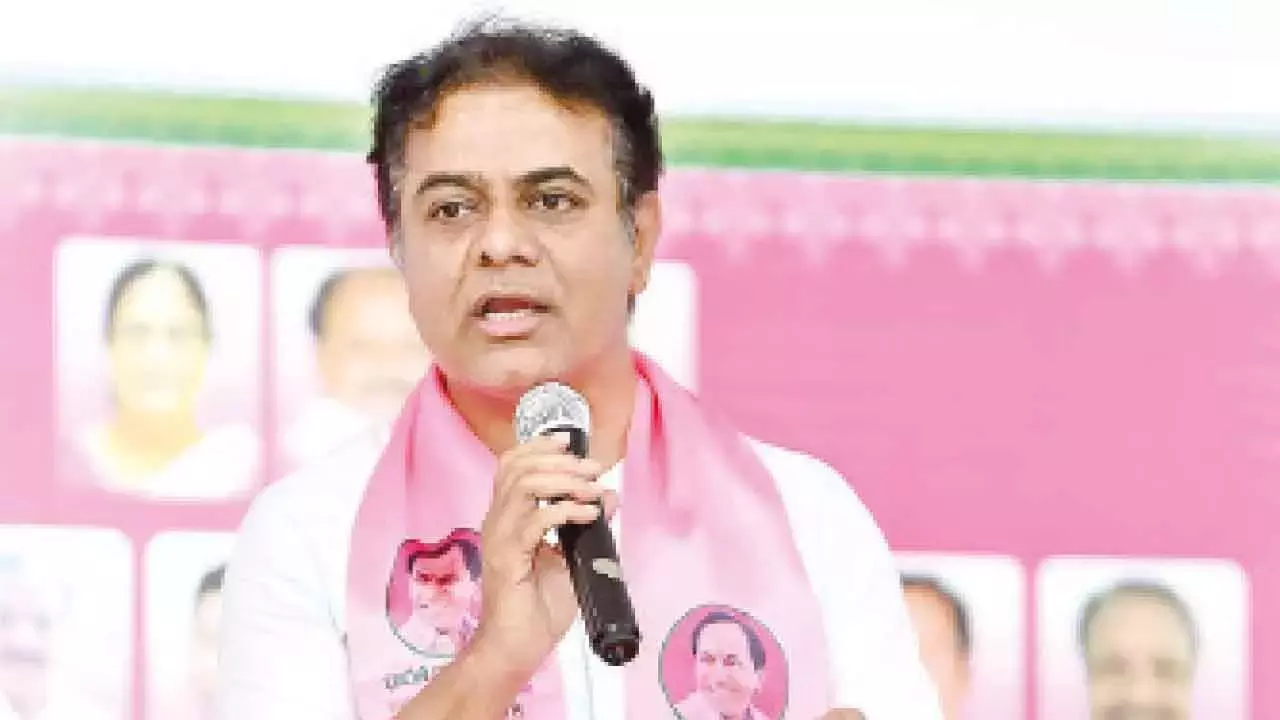 Telangana: कांग्रेस शासन ने तेलंगाना को 25 साल पीछे धकेल दिया: केटीआर