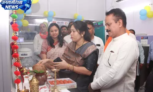 जिला चिकित्सालय सारंगढ़ में अटल लैब का उद्घाटन