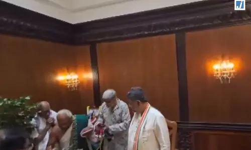 डीके शिवकुमार ने कर्नाटक के मुख्यमंत्री के रूप में कार्यभार संभाला