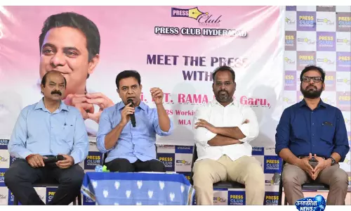 कांग्रेस का शासन एक आपदा, BRS 90 से ज़्यादा सीटों के साथ वापस आएगी: KTR कांग्रेस का शासन एक आपदा, BRS 90 से ज़्यादा सीटों के साथ वापस आएगी: KTR