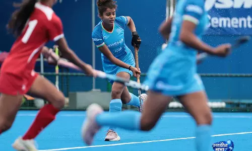 भारत की U18 महिला हॉकी टीम ने सिंगापुर को 25-0 से हराया, पूल A में शीर्ष पर पहुंची भारत की U18 महिला हॉकी टीम ने सिंगापुर को 25-0 से हराया, पूल A में शीर्ष पर पहुंची