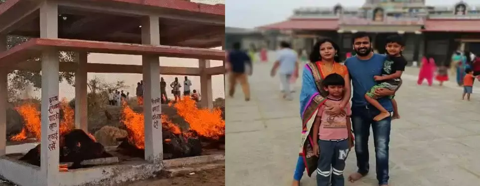 एक घर से एक साथ उठीं 4 अर्थियां, रोया पूरा गांव एक घर से एक साथ उठीं 4 अर्थियां, रोया पूरा गांव