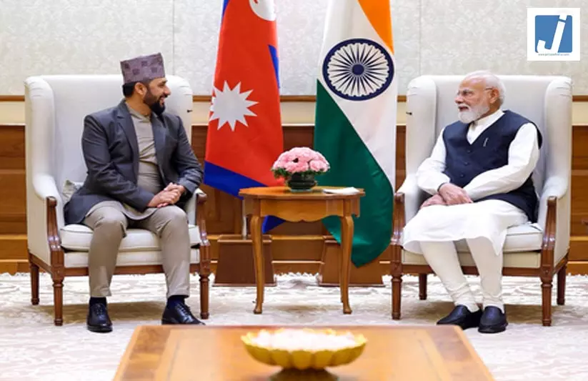 प्रधानमंत्री मोदी ने नेपाल के राष्ट्रीय स्वतंत्र पार्टी अध्यक्ष रबि लामिछाने से की मुलाकात प्रधानमंत्री मोदी ने नेपाल के राष्ट्रीय स्वतंत्र पार्टी अध्यक्ष रबि लामिछाने से की मुलाकात