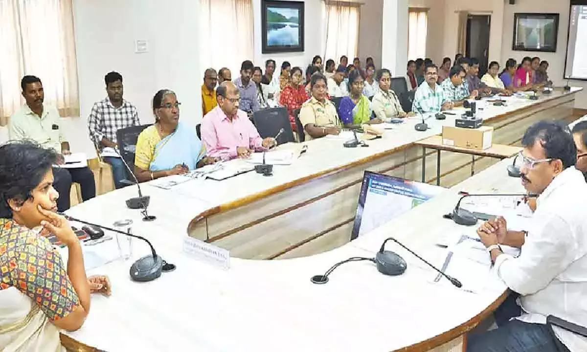 Andhra: छात्रों से ‘हरित’ भविष्य में योगदान देने का आह्वान किया गया Andhra: छात्रों से ‘हरित’ भविष्य में योगदान देने का आह्वान किया गया