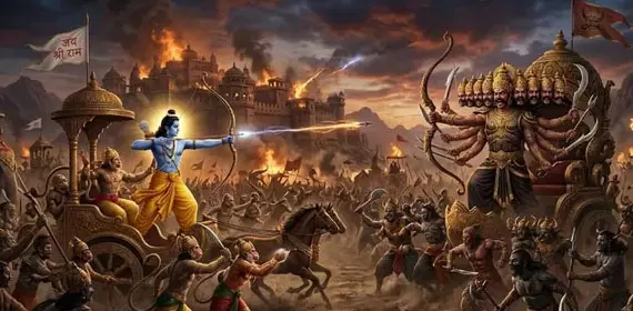 रामायण में लंकापति रावण के अहंकार और श्रापों ने किया उसका अंत रामायण में लंकापति रावण के अहंकार और श्रापों ने किया उसका अंत