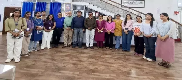 DOIMUKH: कलकत्ता यूनिवर्सिटी के छात्रों ने अकादमिक टूर के दौरान RGU का किया दौरा