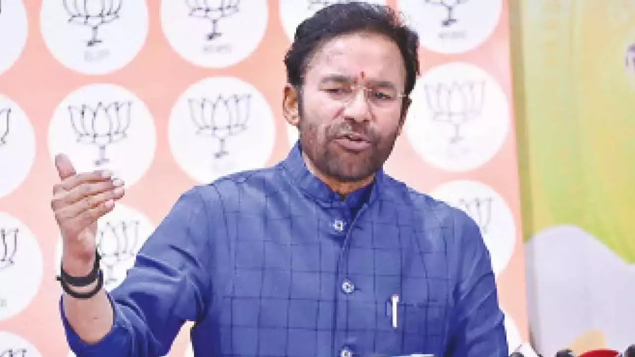 Telangana: किशन रेड्डी ने कैबिनेट सहयोगियों के साथ कारपूल किया
