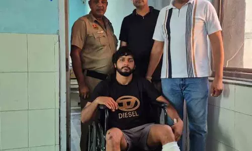 Gurugram 17 मामलों का आरोपी मुठभेड़ के बाद गिरफ्तार