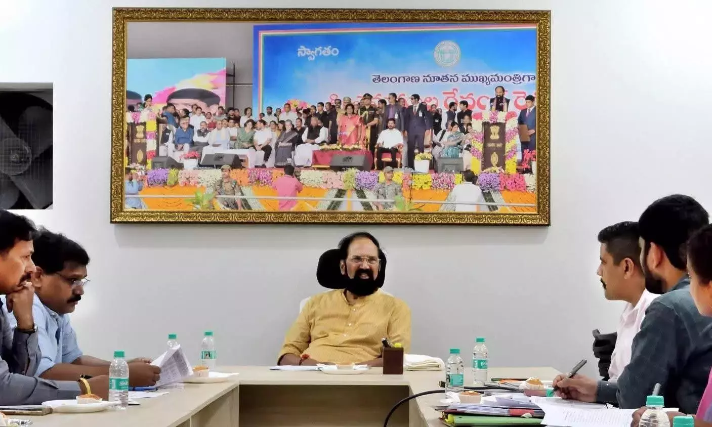 तेलंगाना रबी खरीद का रिकॉर्ड तोड़ने के लिए तैयार: उत्तम