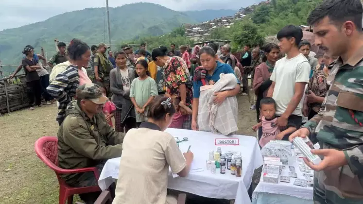 DIMAPUR: AR ने मेडिकल कैंप, योग सेशन और तंबाकू जागरूकता अभियान चलाया
