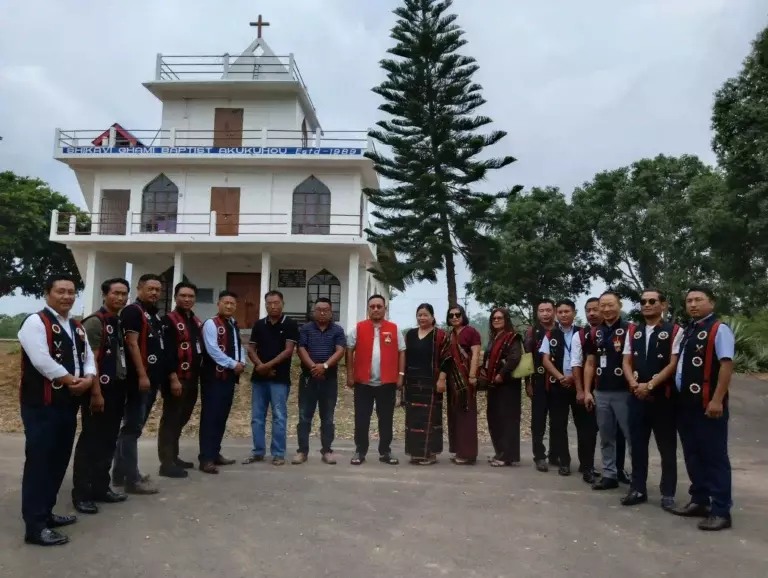 DIMAPUR: सतखामी यूनियन दीमापुर मुख्यालय ने सफलतापूर्वक पूरा किया पहला जिला दौरा